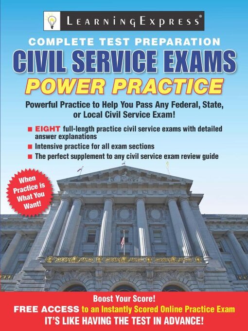 Title details for Civil Service Exams by LearningExpress LLC, LearningExpress LLC - Available